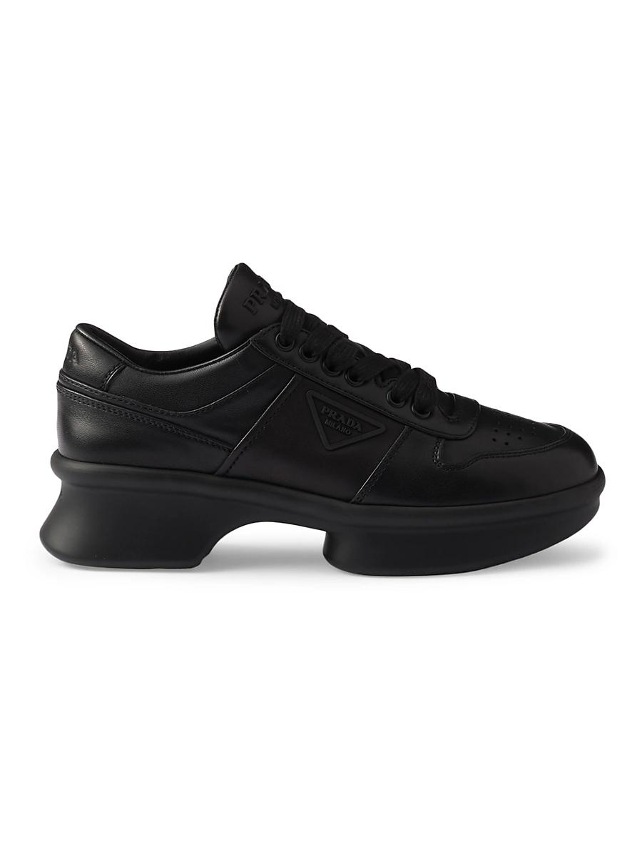 Womens Nappa Leather Sneakers Product Image