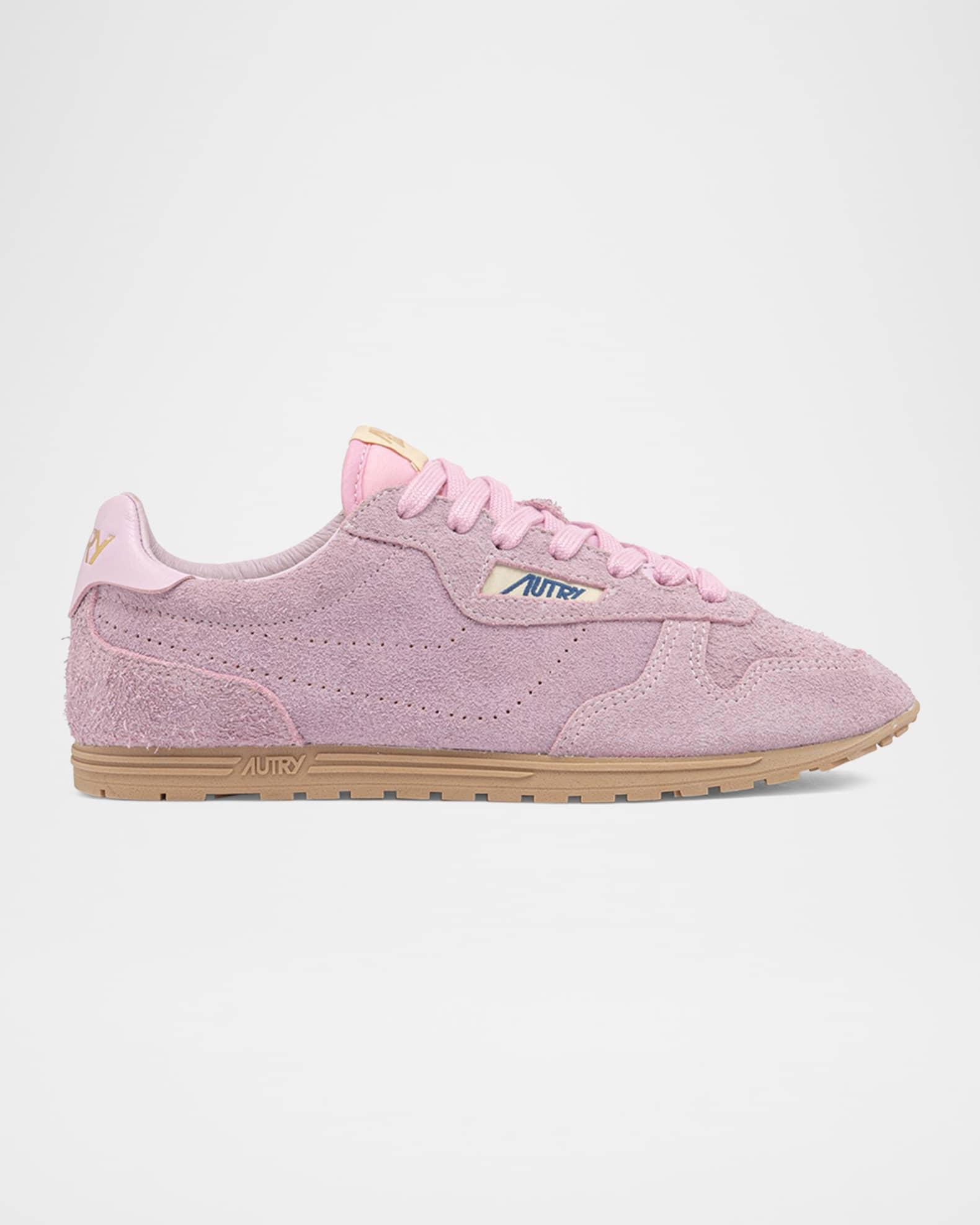 Windspin Retro Suede Low-Top Sneakers Product Image