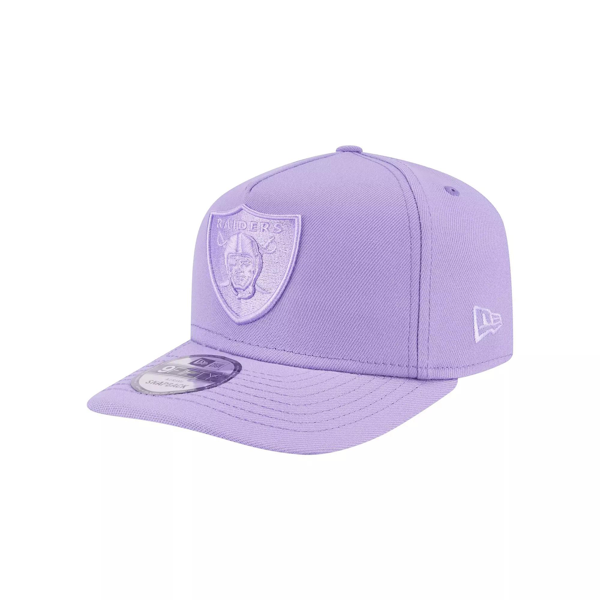 Men's New Era Light Purple Las Vegas Raiders Color Pack 9FIFTY Snapback Hat, Lvr Lt Pur Product Image