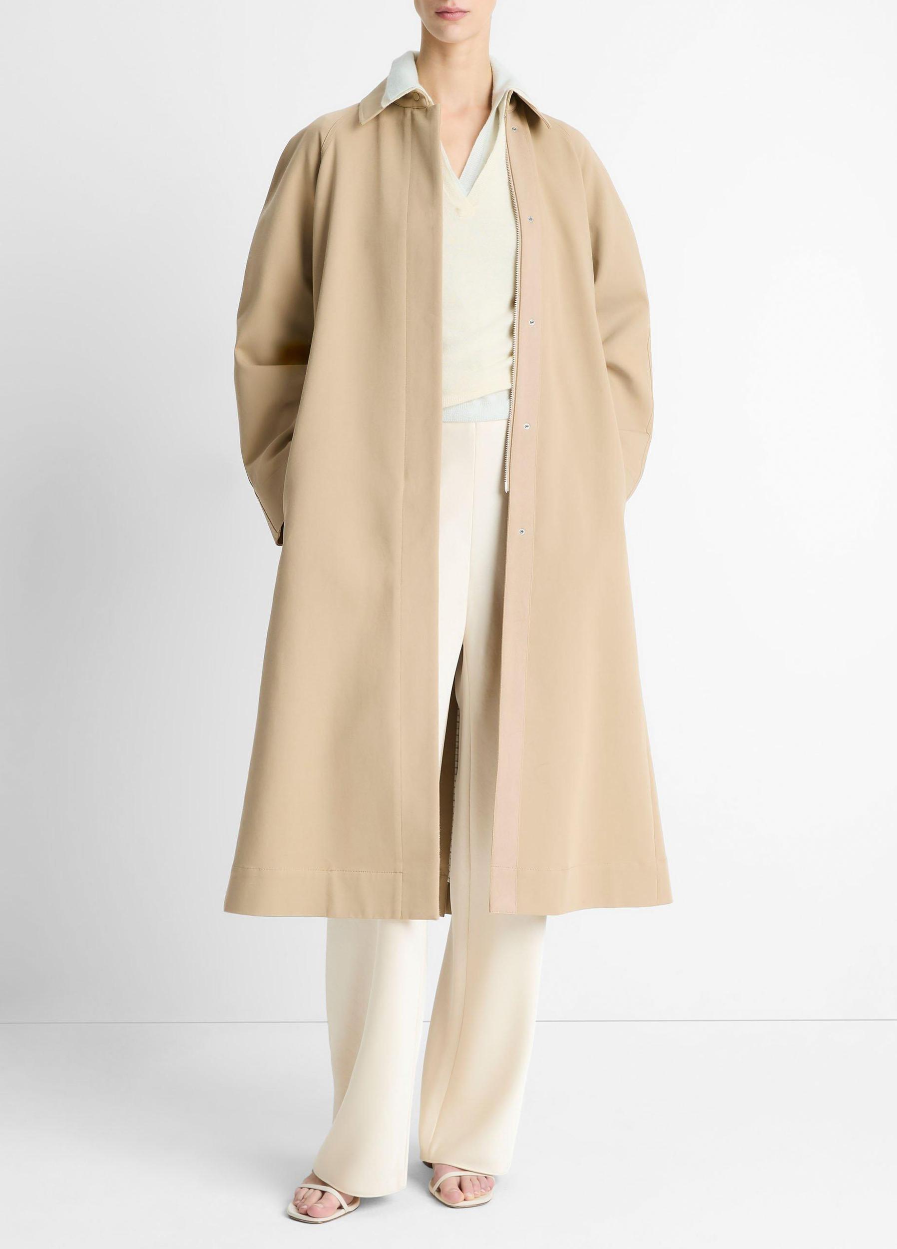 Cotton Utility Trench Coat Product Image