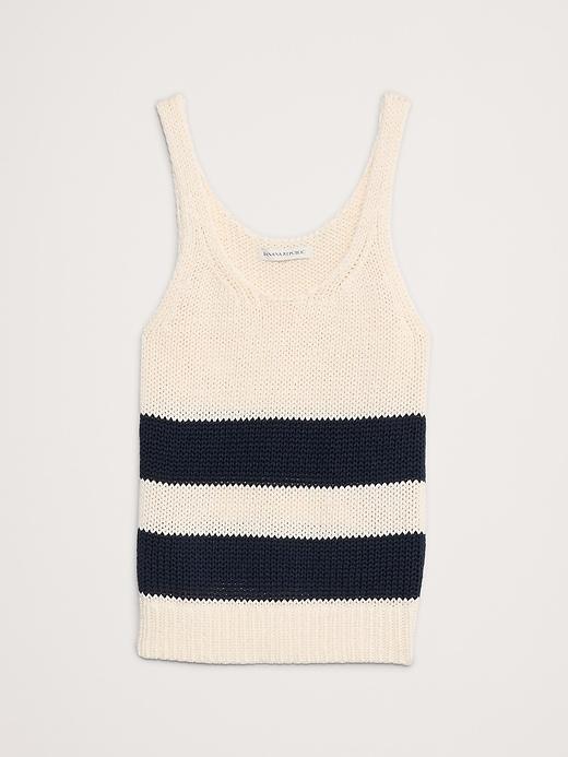 Cotton Sweater Tank Product Image