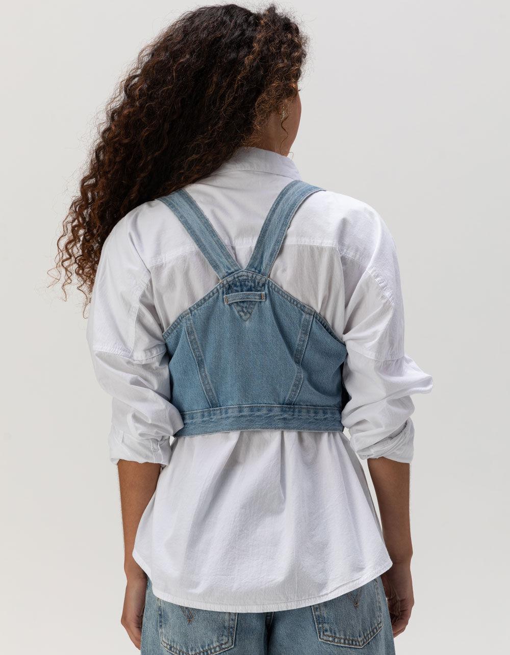 LEVI'S Shellsea Womens Overall Top - LIGHT WASH Product Image