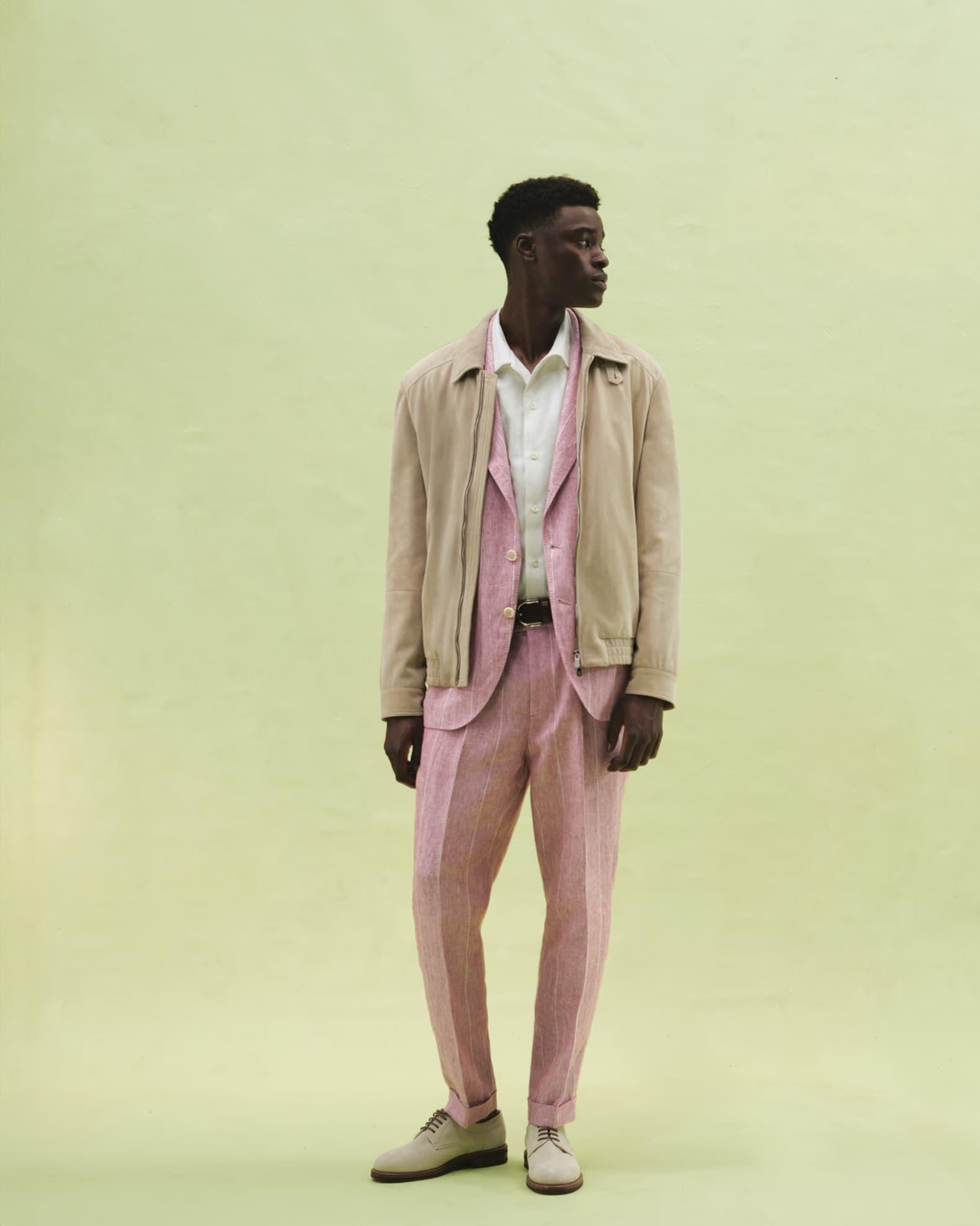 Men's Suede Derby Shoes Product Image