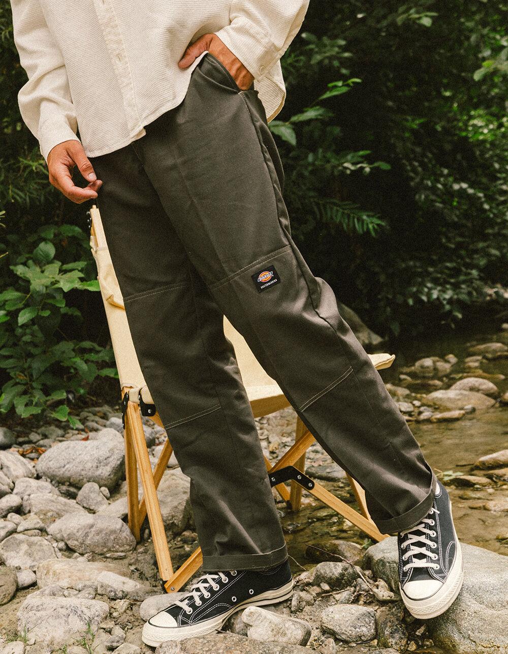 DICKIES Skateboarding Regular Fit Double Knee Mens Pants - BLACK Product Image