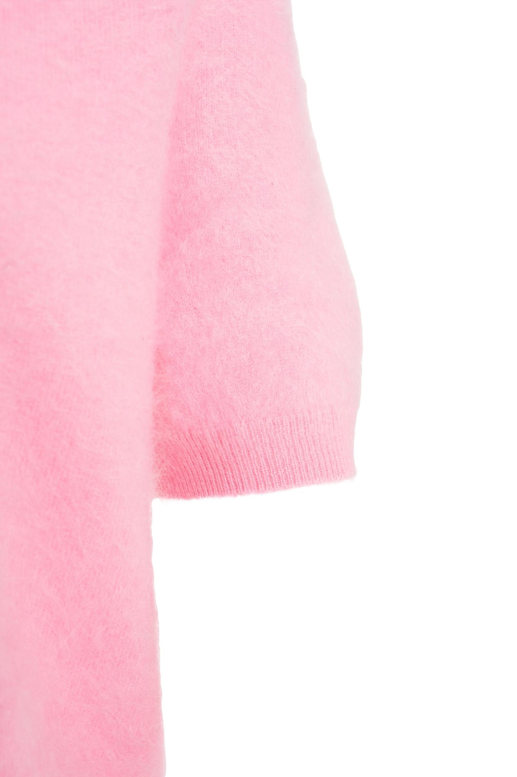 Brushed cashmere t-shirt Product Image