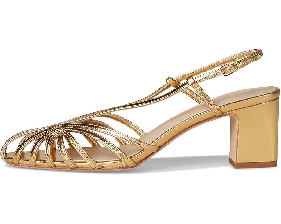 Women's Loeffler Randall Priscilla Lattice Slingback Mid Heel Sandals Product Image