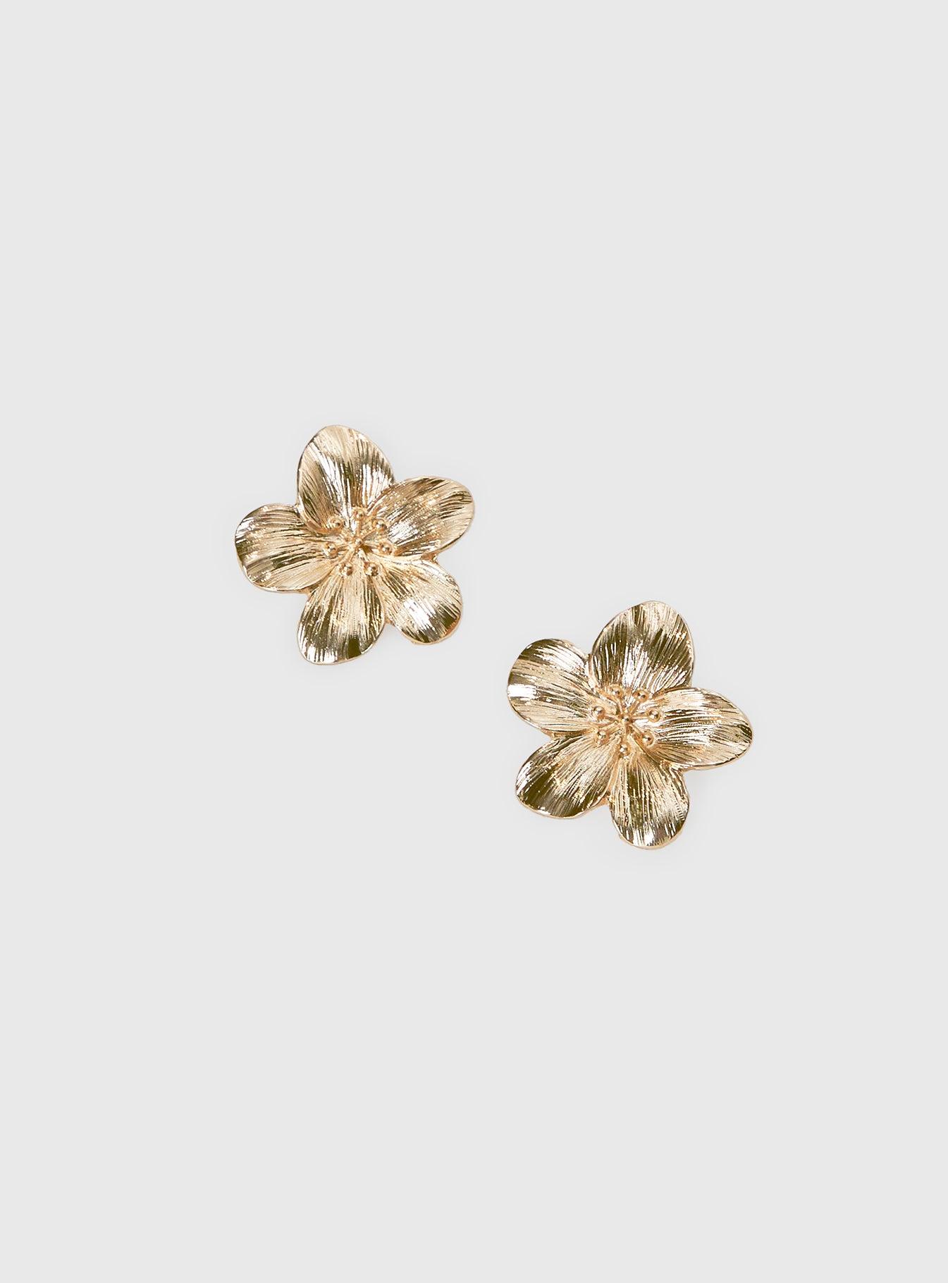 Posie Earrings Gold Product Image