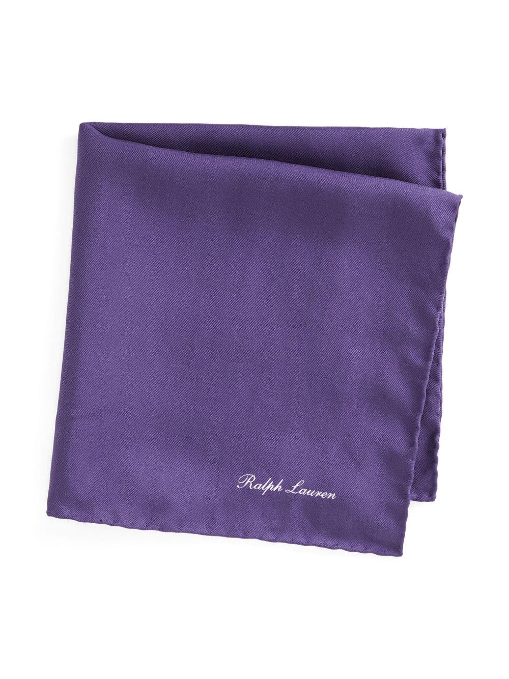 logo-print silk scarf Product Image