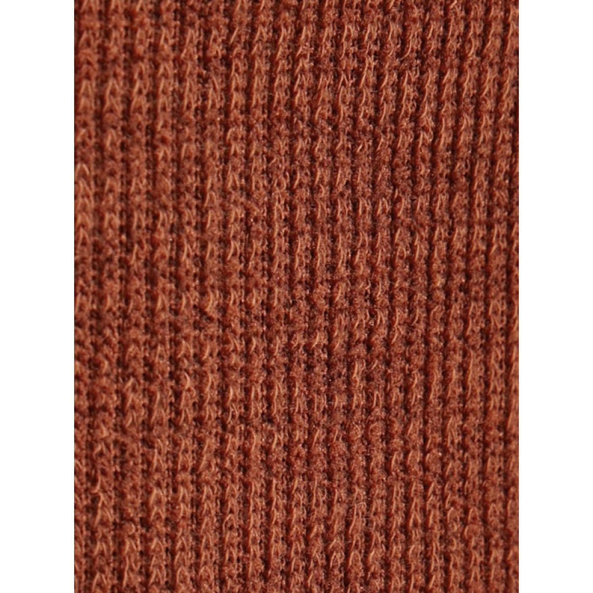 Plus Size Colorblock Contrast Rib Knit Drop Shoulder Sweatshirt Women Multicolor Elegant Patchwork Round Neck Dailywear Sweatshirts BloomChic 30/6X Product Image