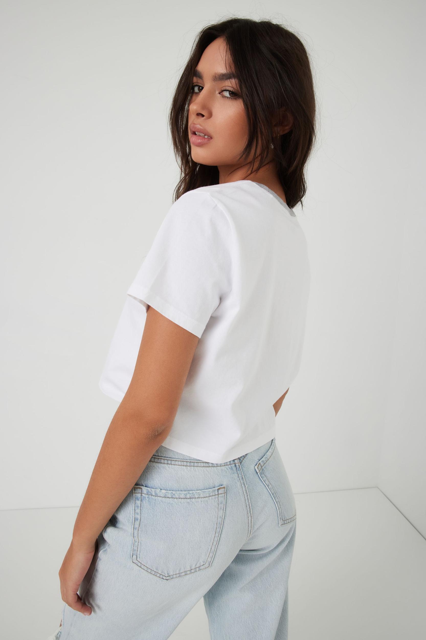 LEVI'S Cropped Jordie T-Shirt Product Image