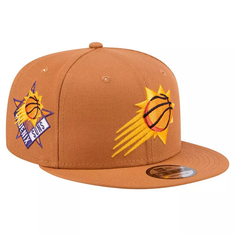 Men's New Era Tan Phoenix Suns Color Pack 9FIFTY Snapback Hat, Phx Team Product Image