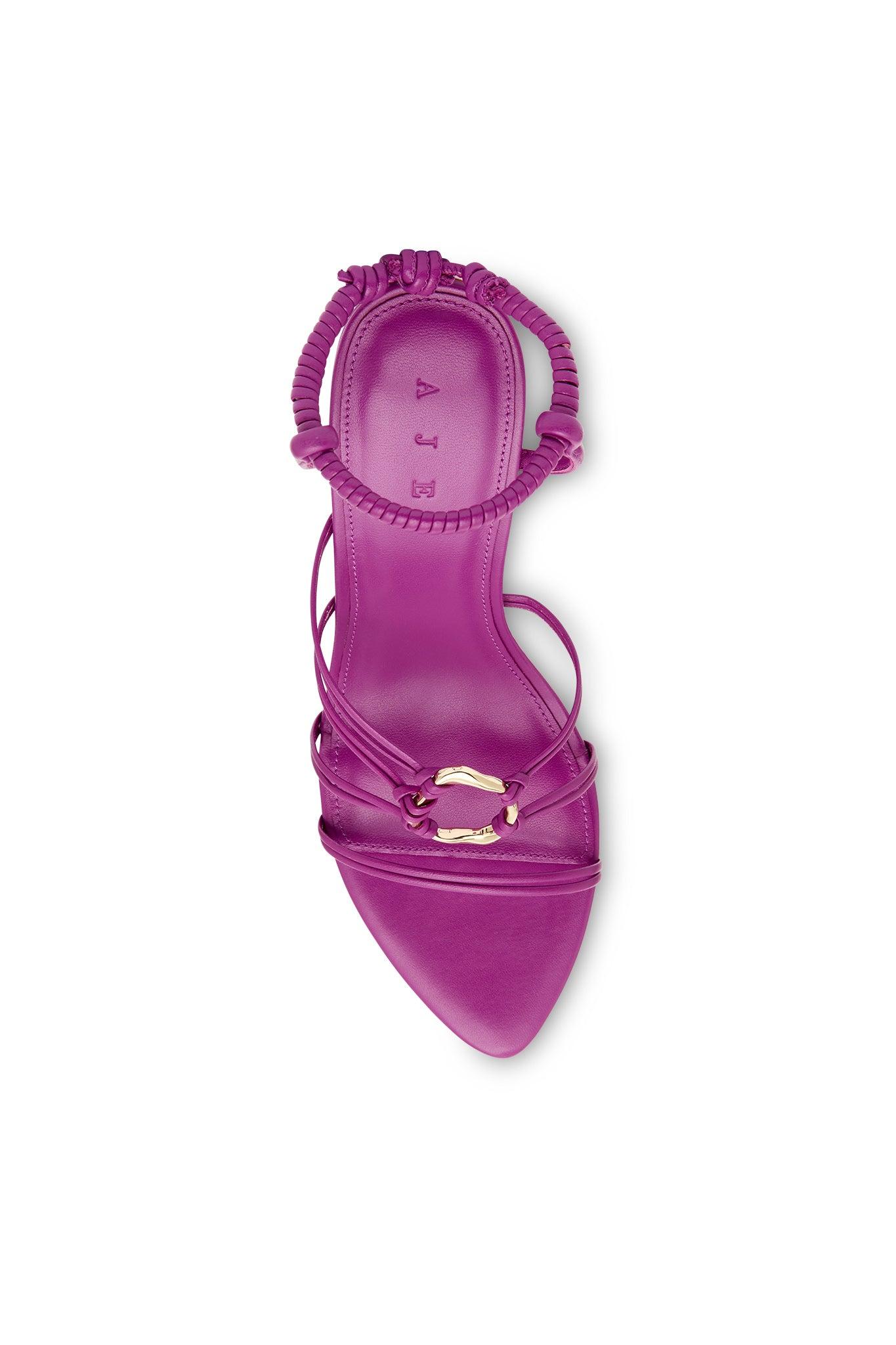 Mirage Leather Strappy Heel Product Image