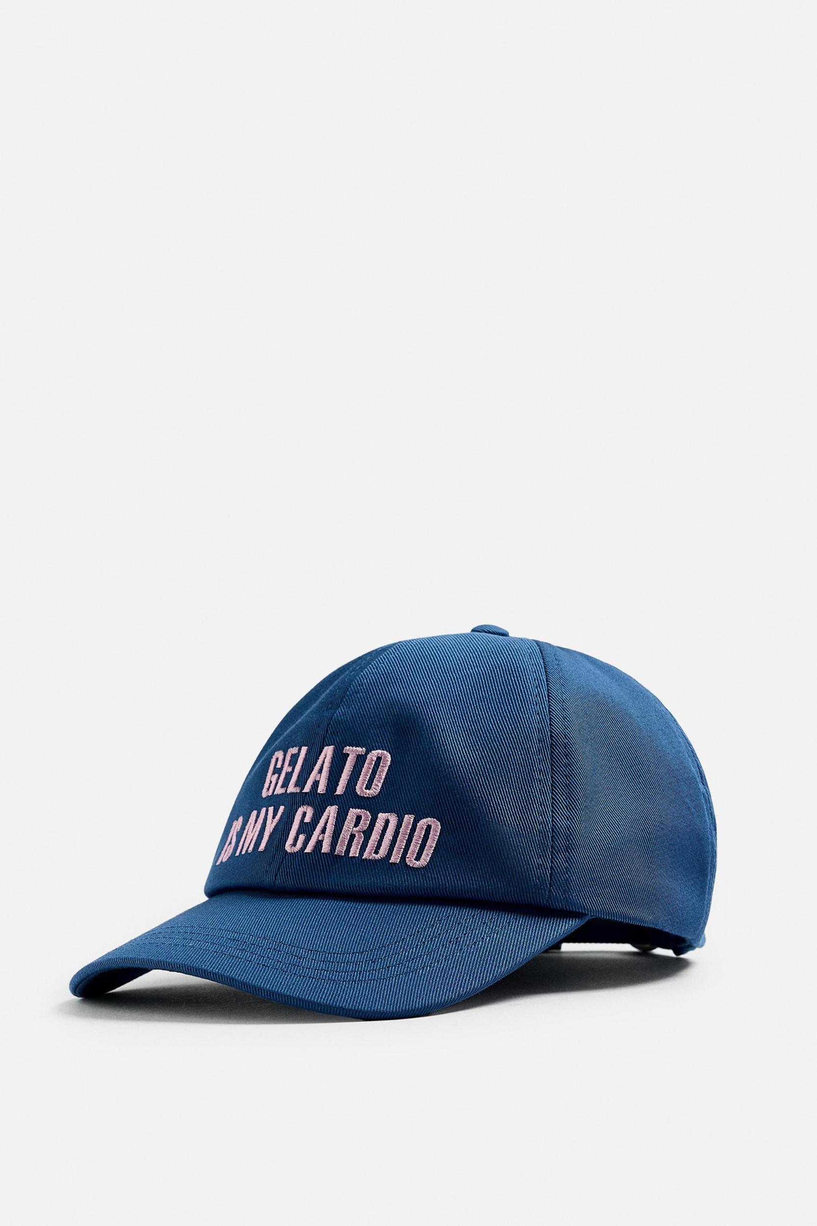 EMBROIDERED TEXT CAP Product Image