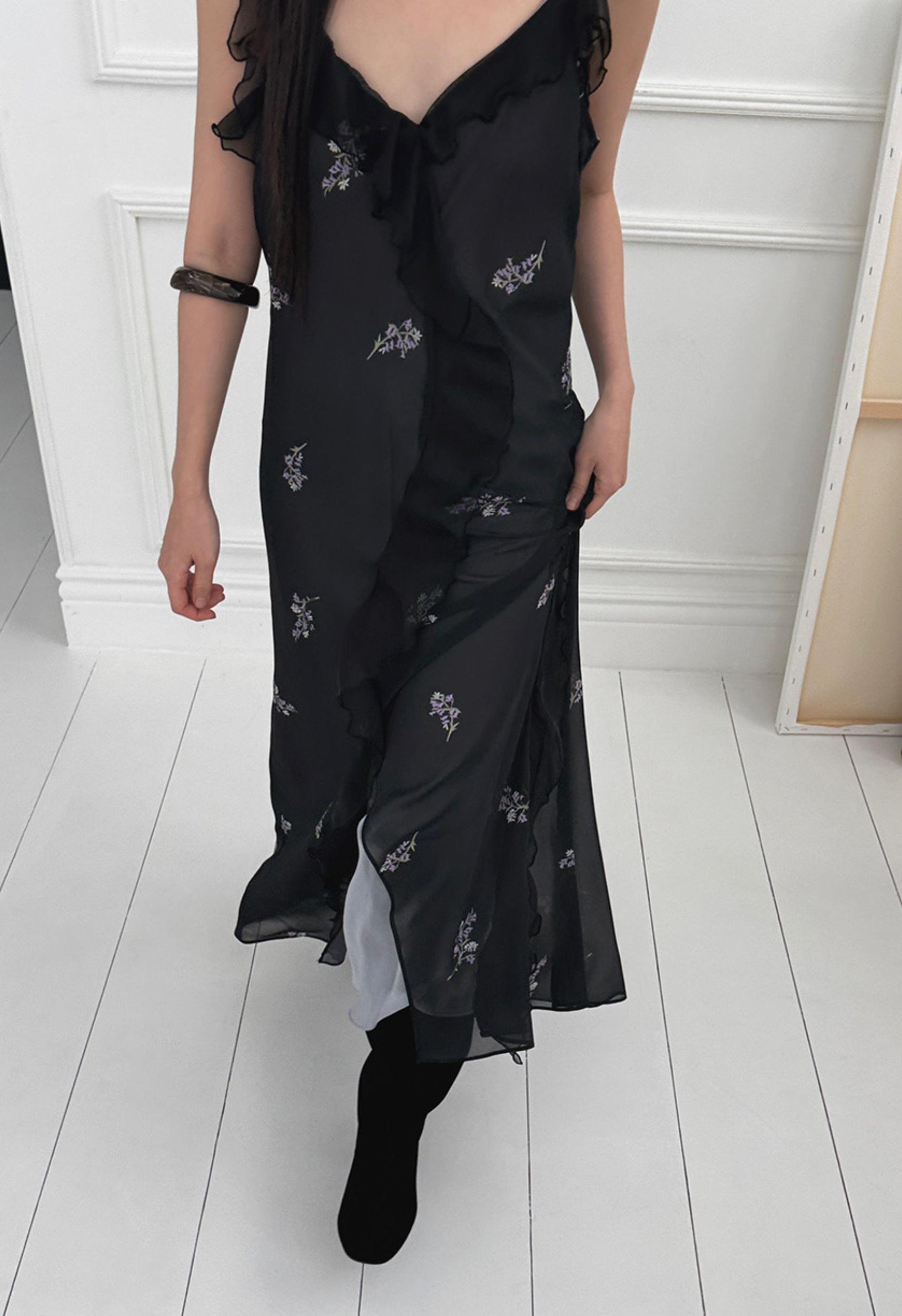 Delilah Dress Black Product Image