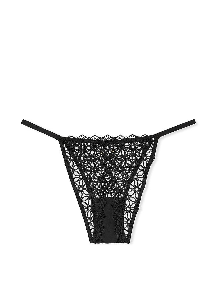 Geo Daisy Lace Adjustable Brazilian Panty Product Image