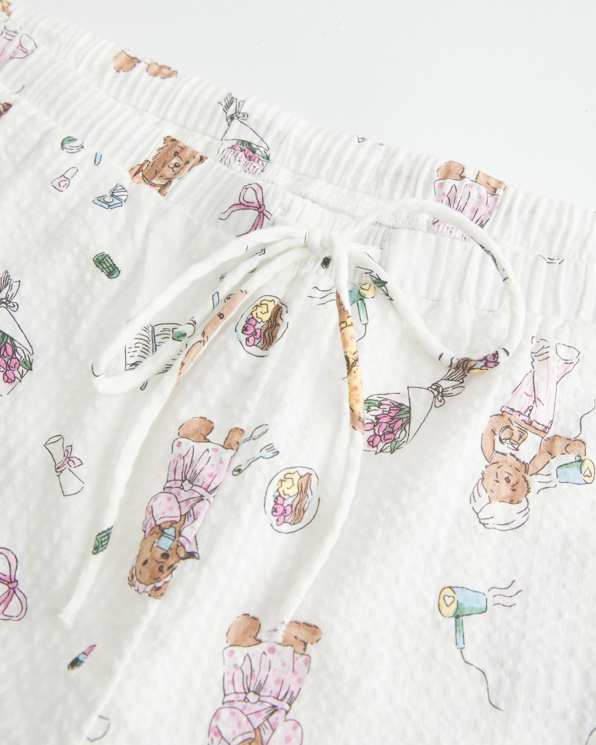 Seersucker Sleep Shorts Product Image