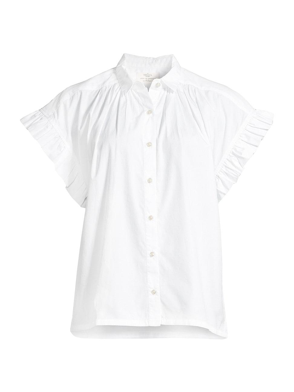 Womens Marianne Ruffle Shirt Product Image