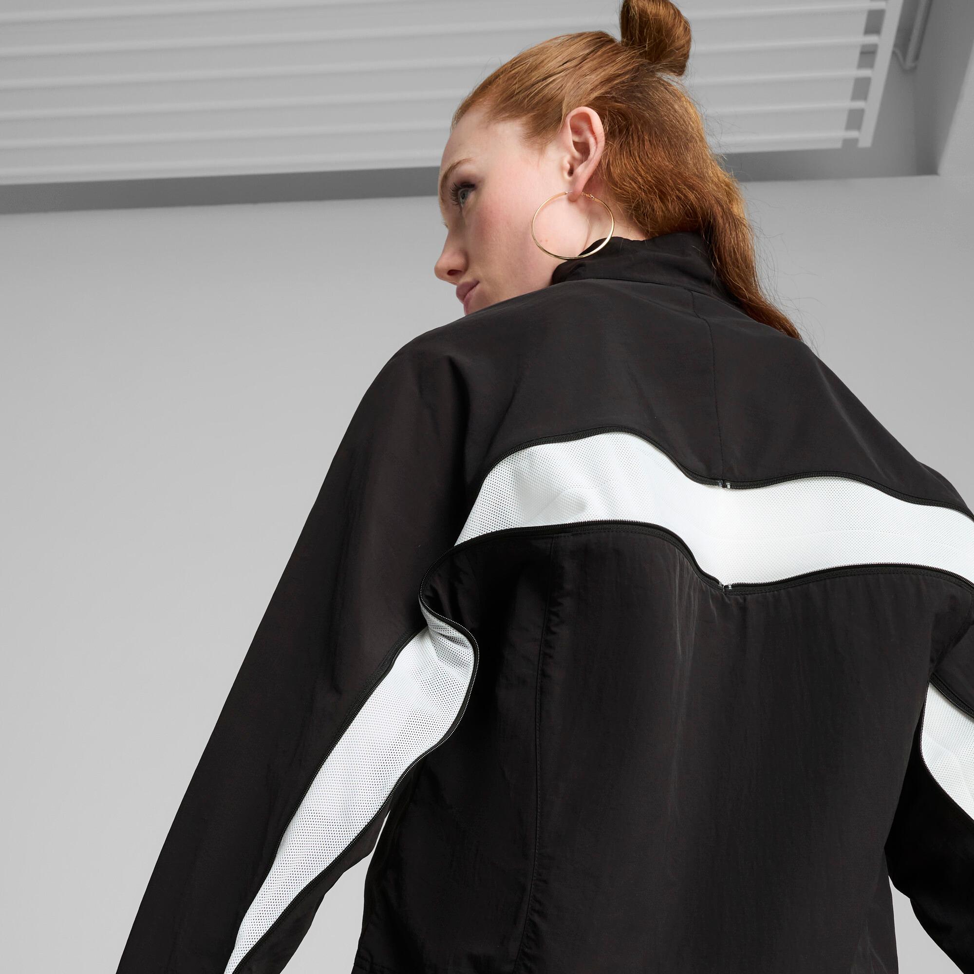 PUMA DARE TO Women's Oversized Full-Zip Woven Jacket Product Image