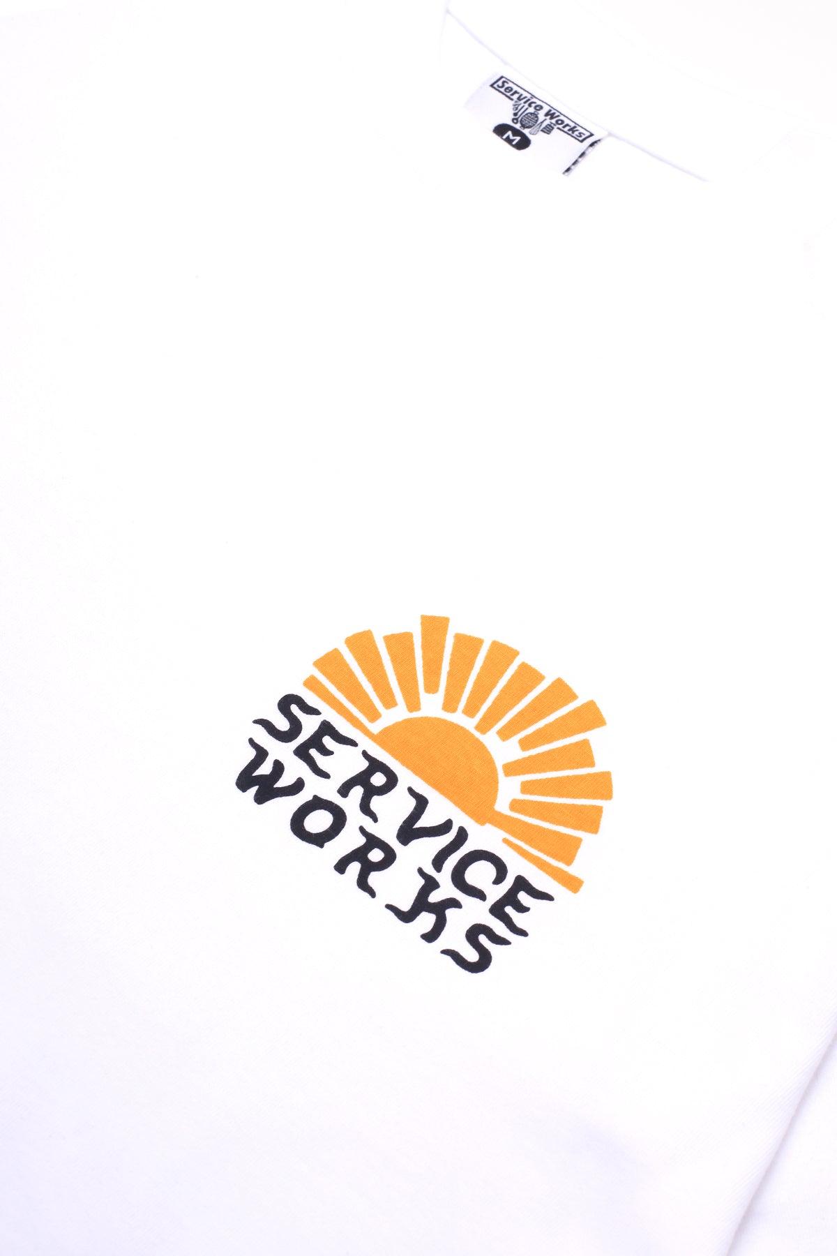 Service Works - Sunny Side Up Tee - White Product Image