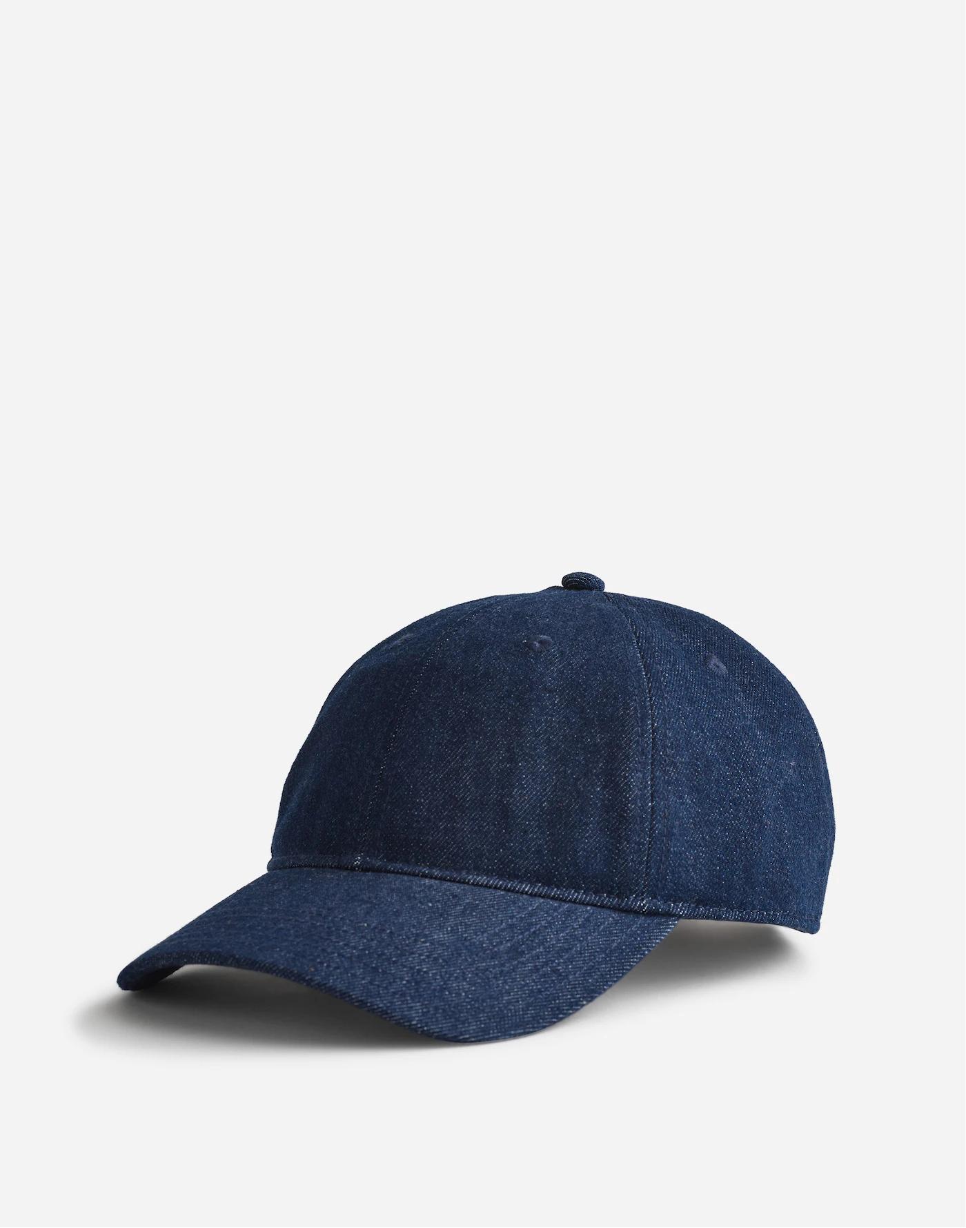 Washed Denim Baseball Hat Product Image