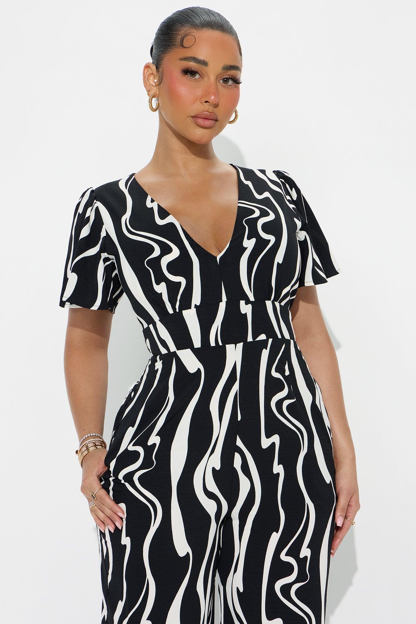 Treasure Hunt Jumpsuit - Black/combo Product Image