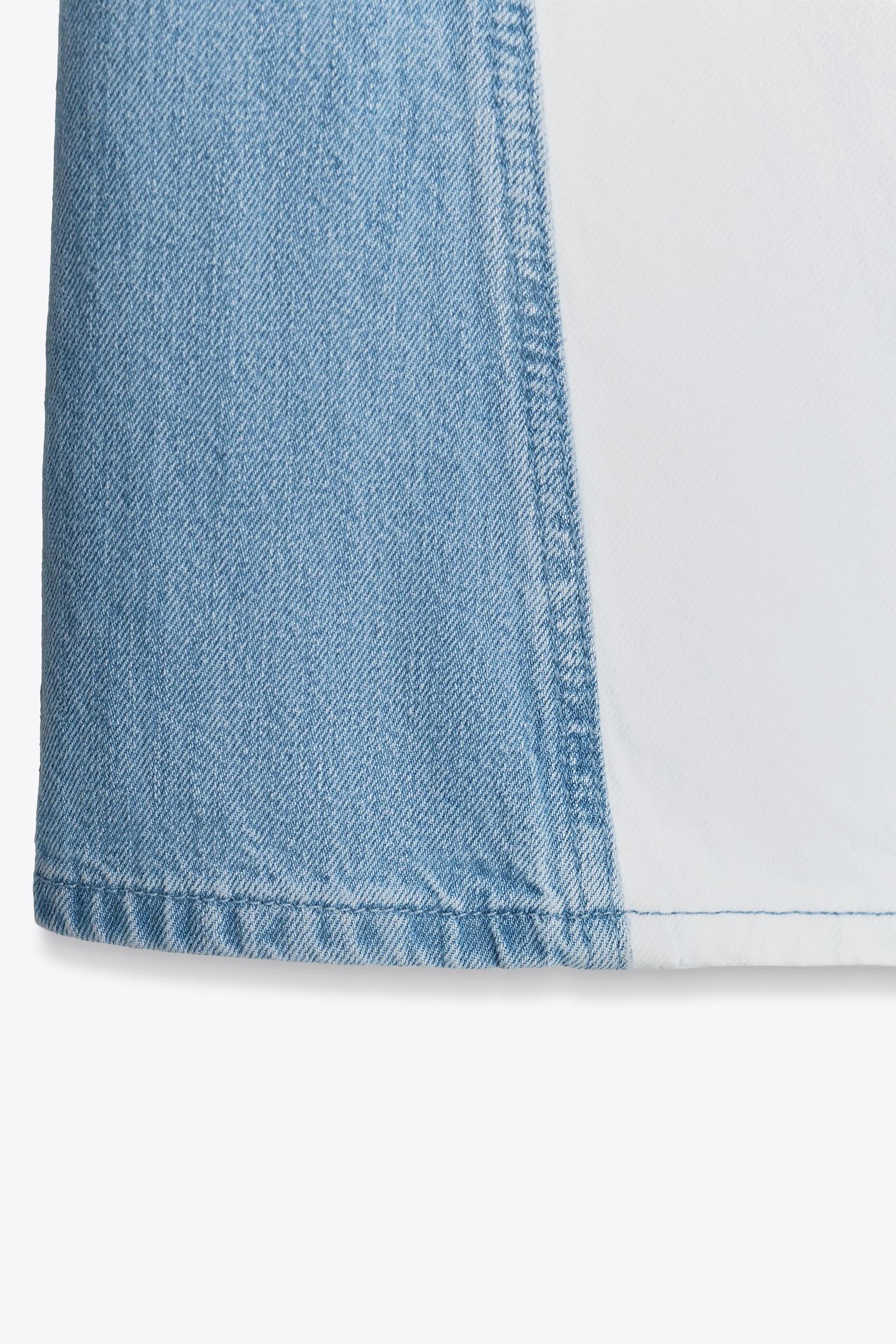 Z1975 STRAIGHT LEG MID-RISE COMBINED JEANS Product Image