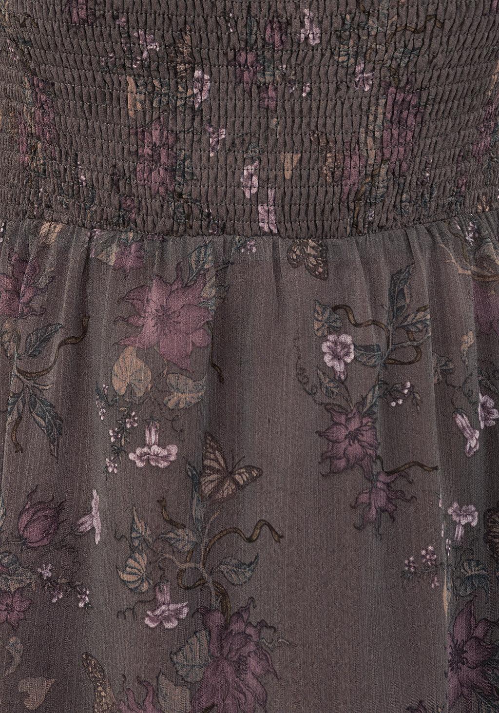 Arnora Cami Tiered Shirred Bodice Maxi Dress Product Image