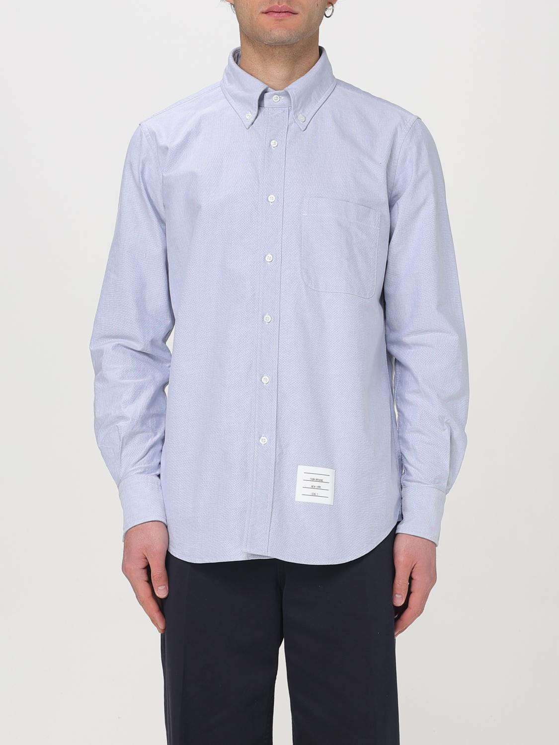 Thom Browne Men's Classic Fit Cotton Button-Down Shirt Product Image