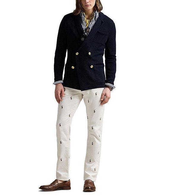Polo Ralph Lauren Sullivan Slim Fit Allover Polo Pony Jeans Product Image