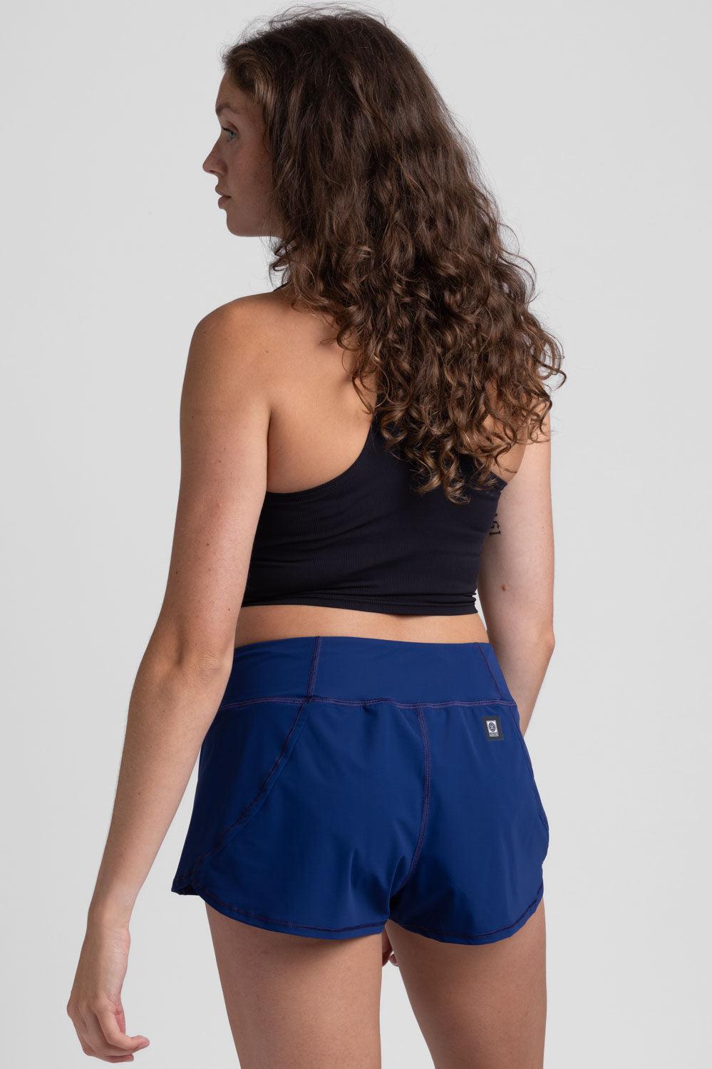 Poppy Run Short - Navy Female Product Image