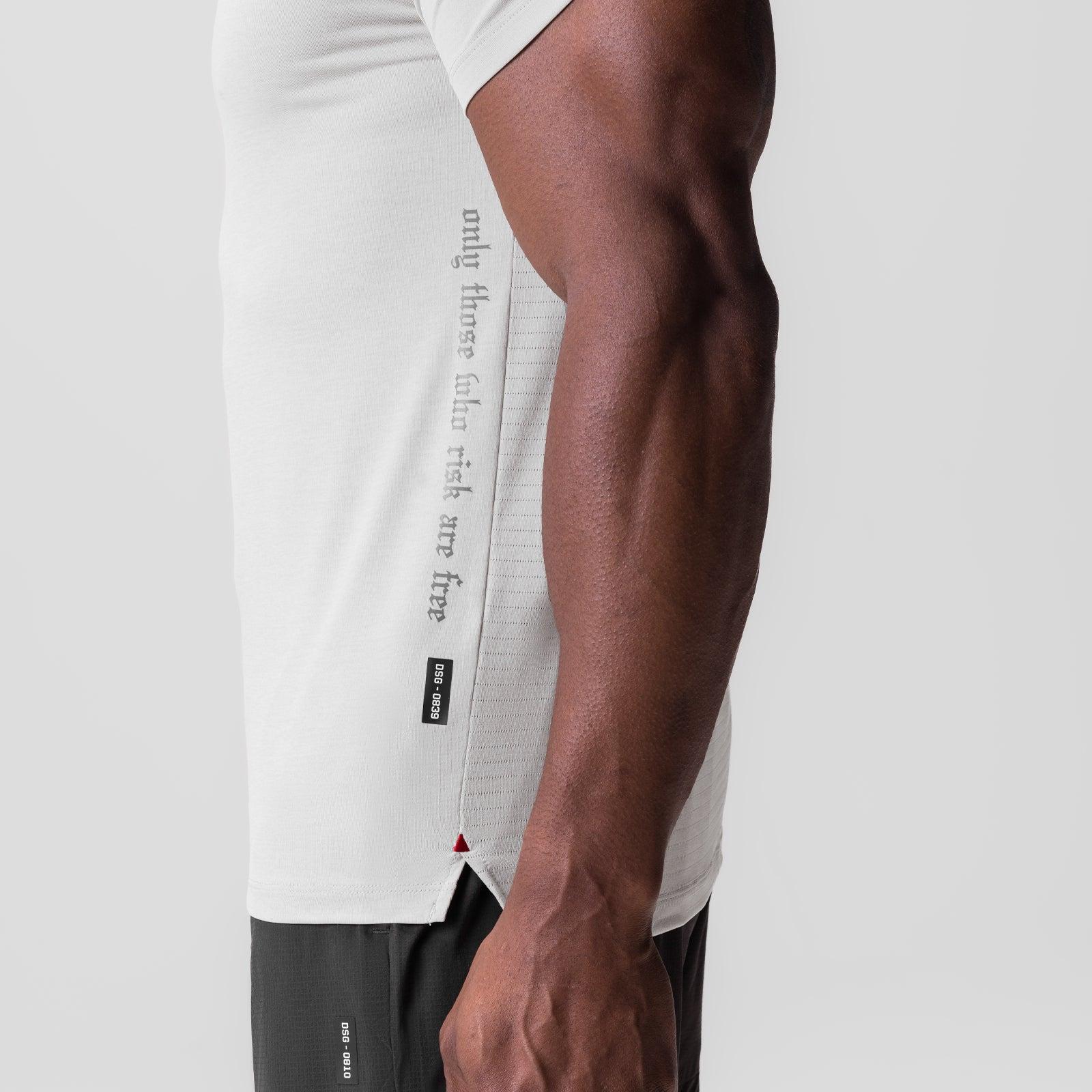 0839. 3D-Lite® 2.0 Fitted Tee - White "OTWR" Product Image