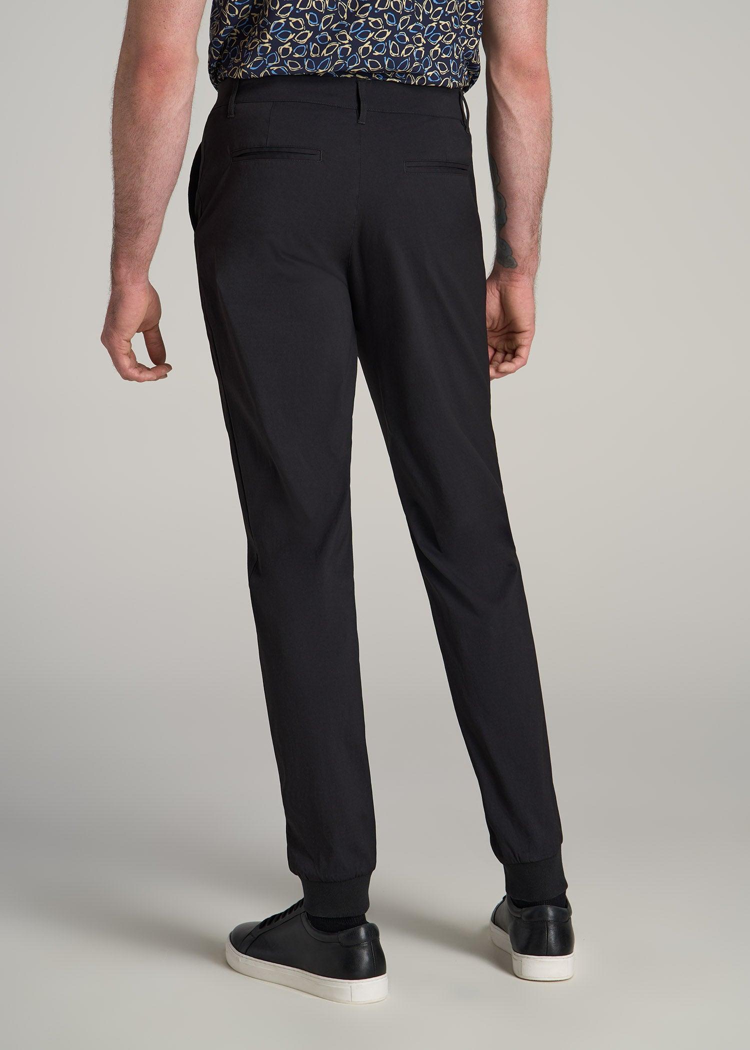 Traveler Joggers for Tall Men in Black Male Product Image