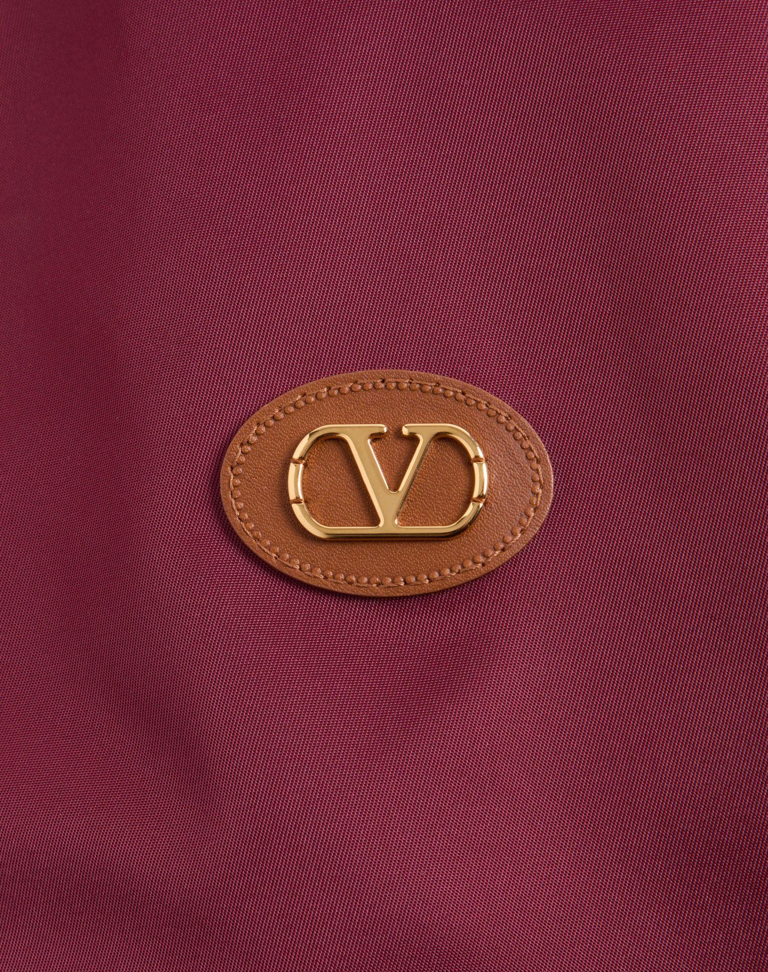Nylon Blouson With Vlogo Patch Product Image