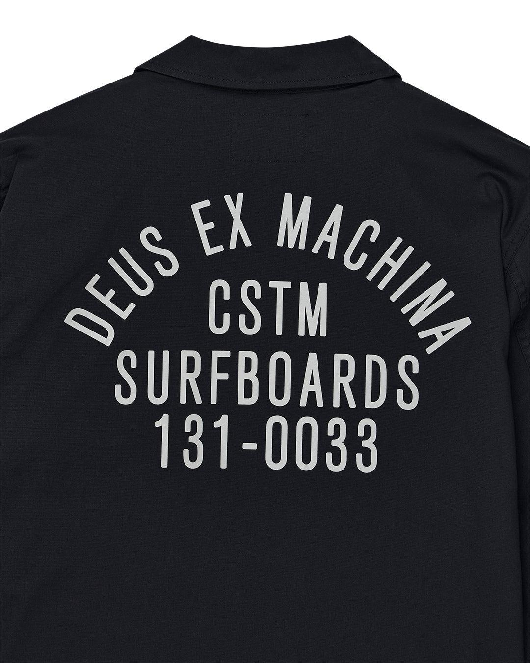 Tommy Poplin Surf Shirt - Black Product Image