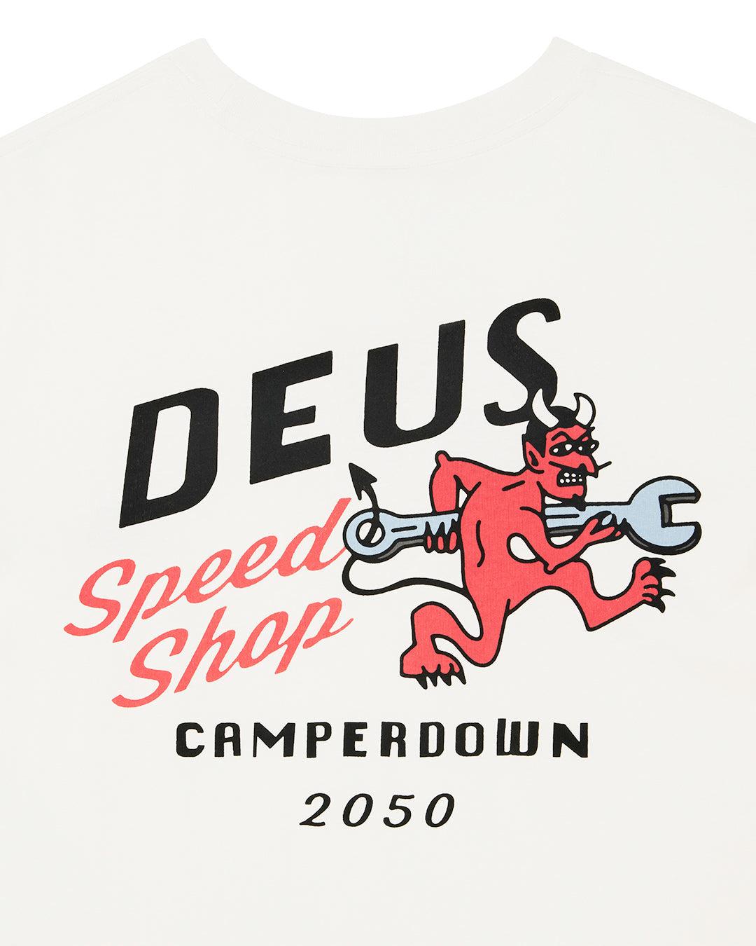 Dogleg Tee - Dirty White Product Image