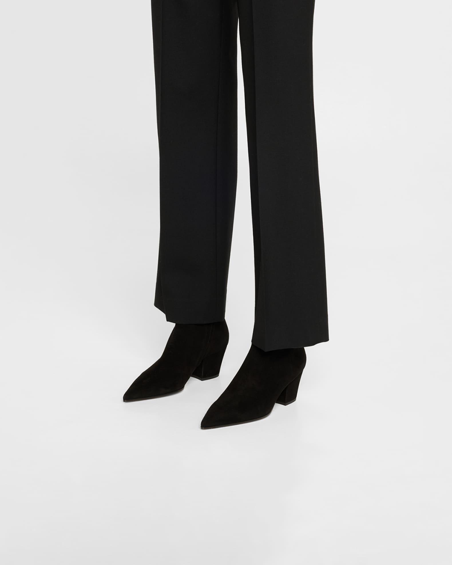 Keinna Suede Zip Ankle Boots Product Image