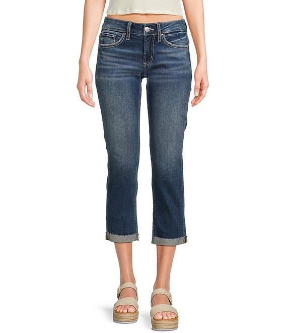 Silver Jeans Co. Britt Low Rise Curvy Fit Capris Product Image