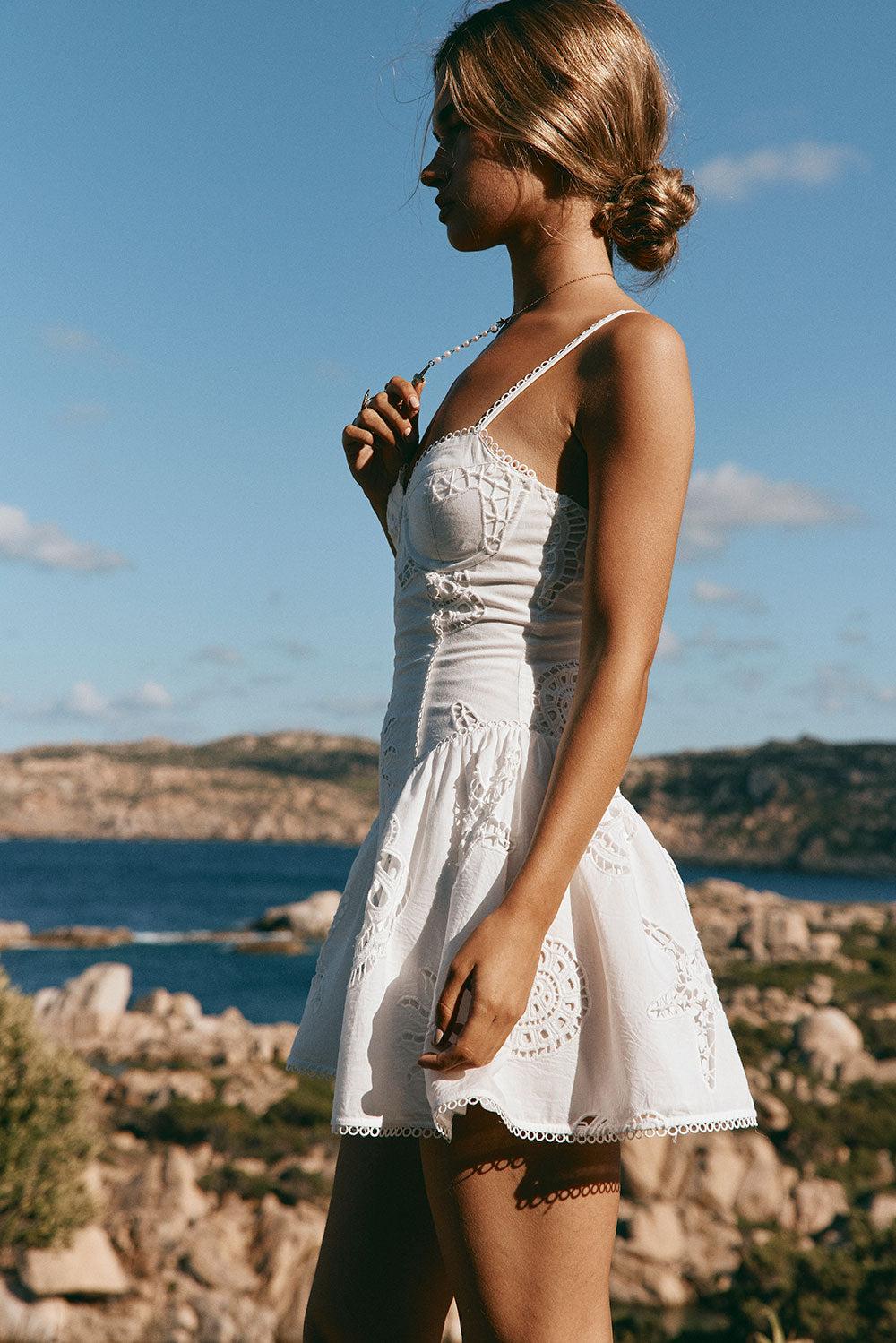 Los Molinos Dress - Corallo Bianca Product Image