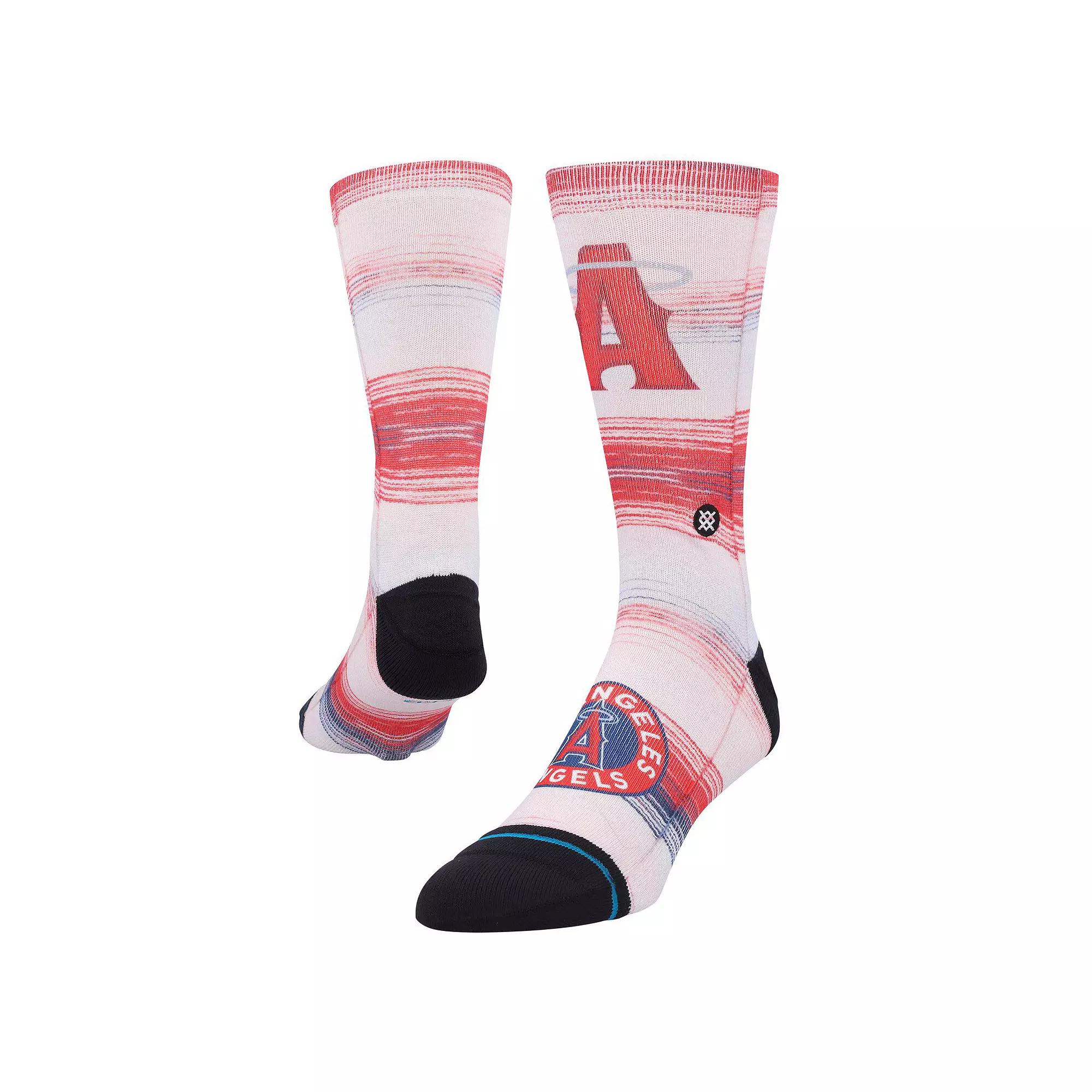 Men's Stance Los Angeles Angels City Connect Crew Socks,  Product Image
