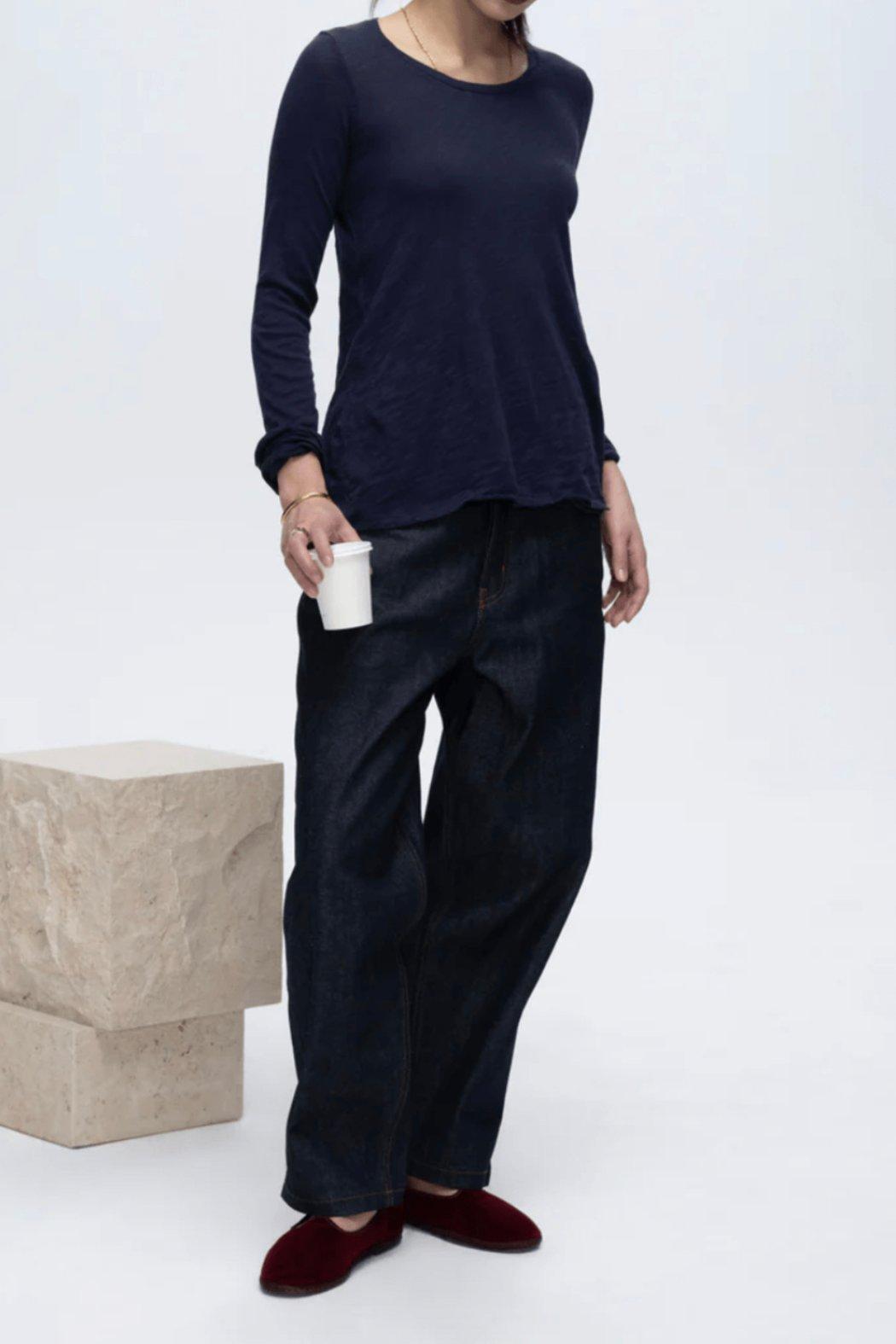 Slub Jersey Long-Sleeve Product Image