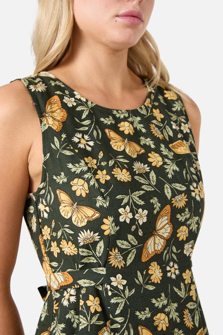 Yvette Butterfly Midi Dress Product Image