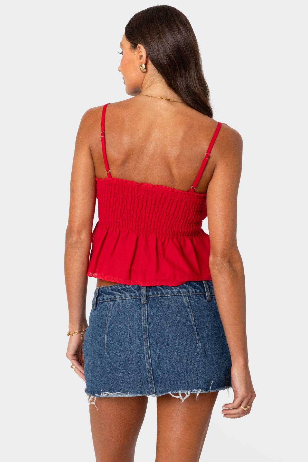 Millie Scrunch Tank Top Product Image