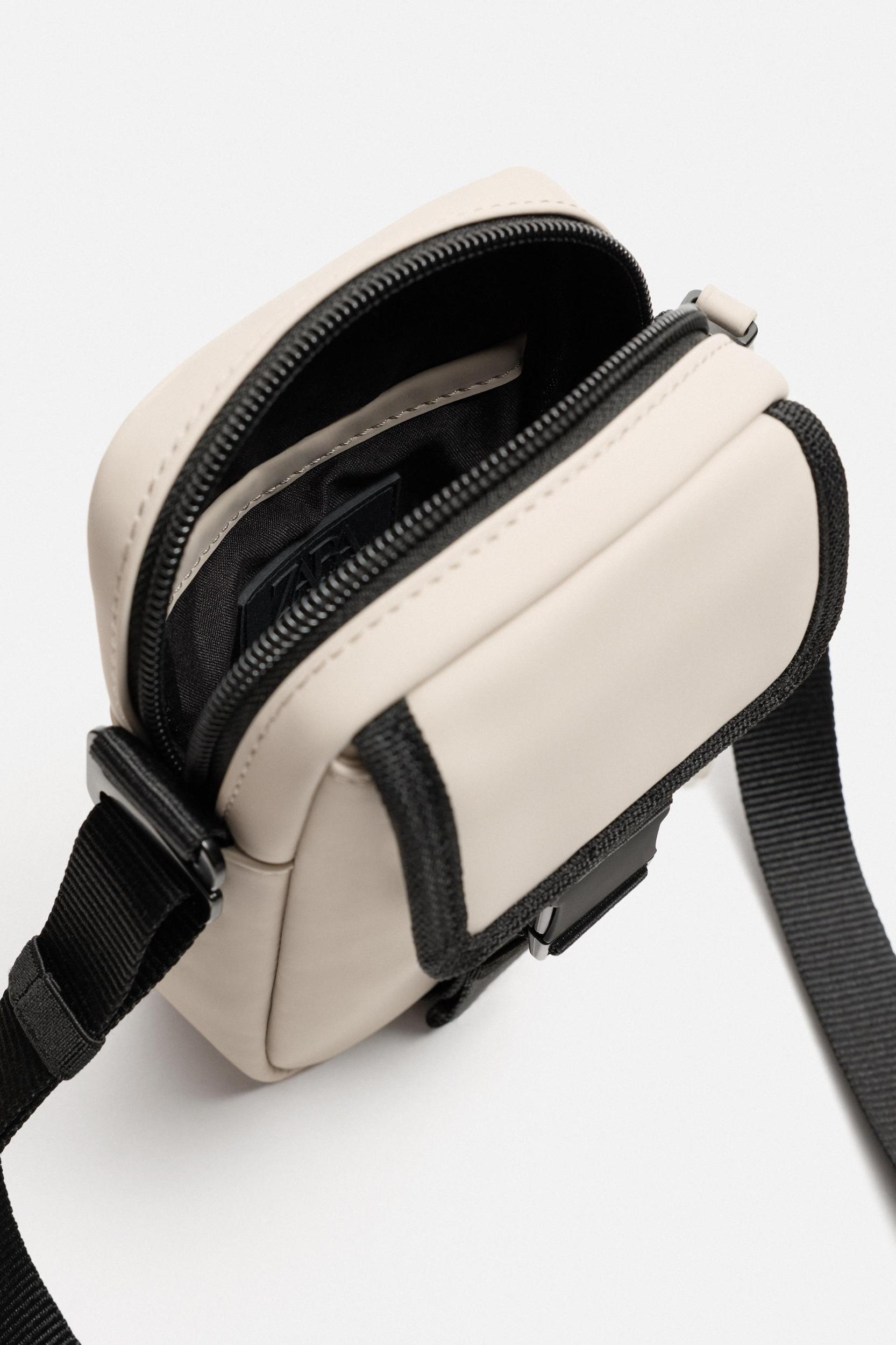 RUBBERIZED CROSSBODY BAG Product Image