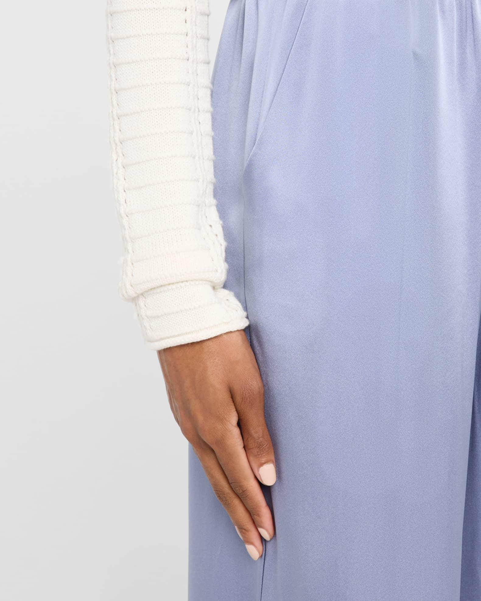 Brynn Wide-Leg Silk Pants Product Image