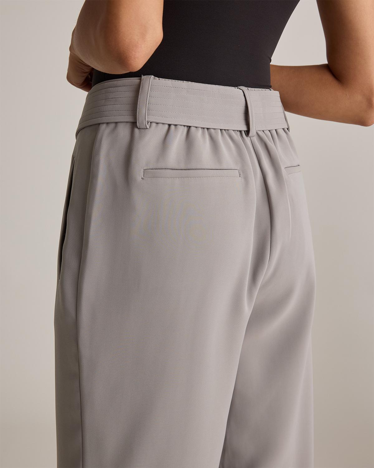 Quince | Women's Stretch Crepe Paperbag Pants Polyester Product Image
