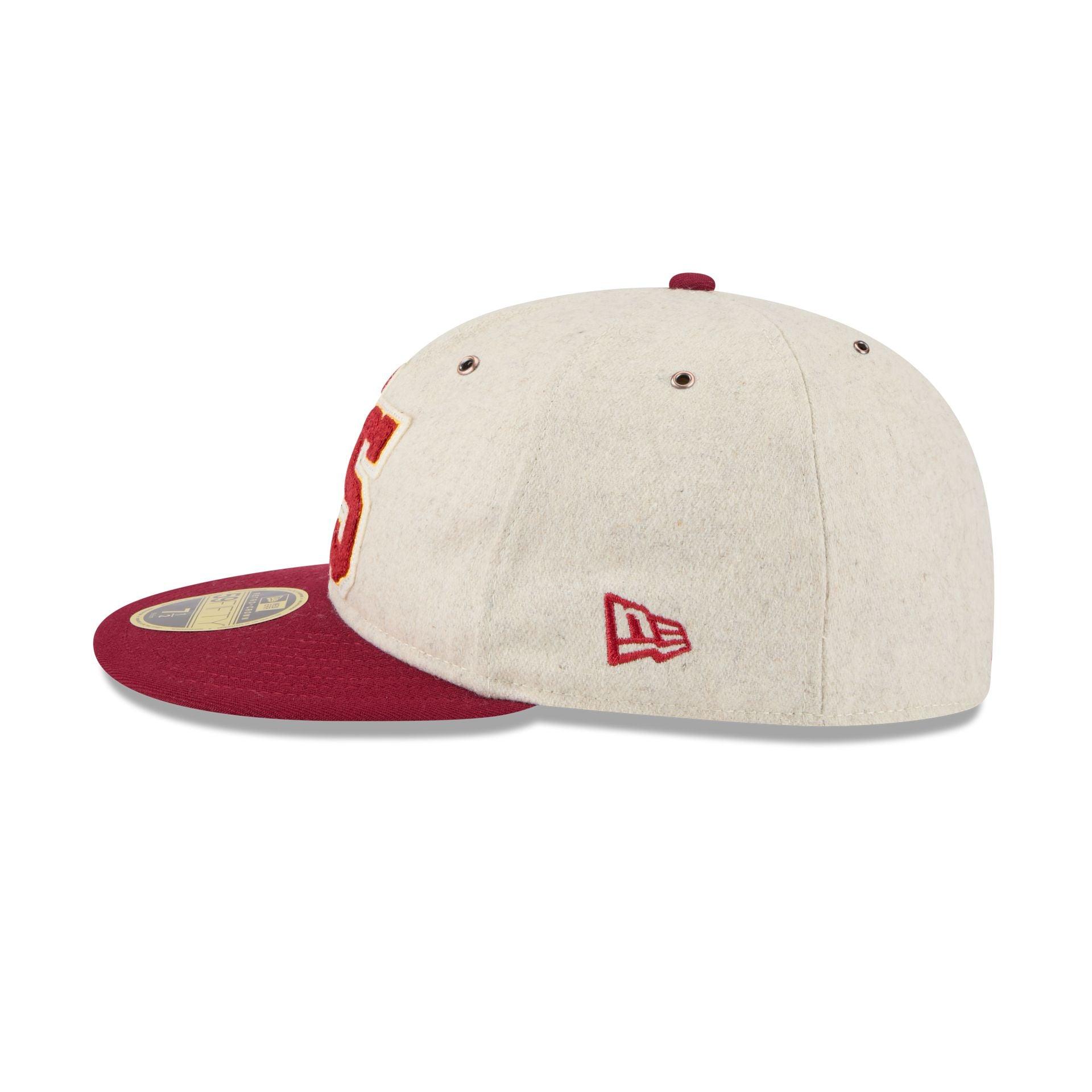Florida State Seminoles College Vault Wool Letterman Retro Crown 59FIFTY Fitted Hat Male Product Image