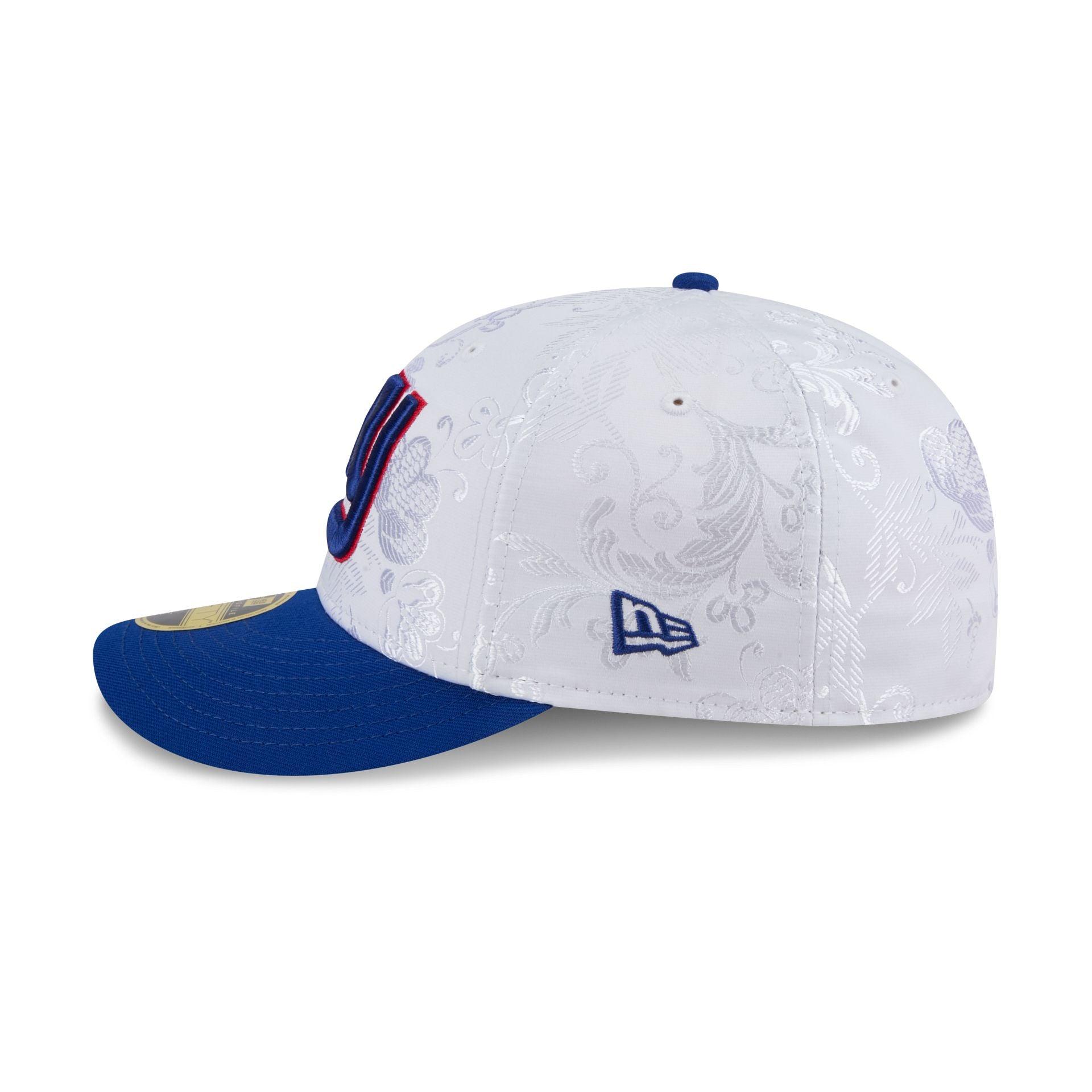 New York Giants Floral Shine Low Profile 59FIFTY Fitted Hat Male Product Image