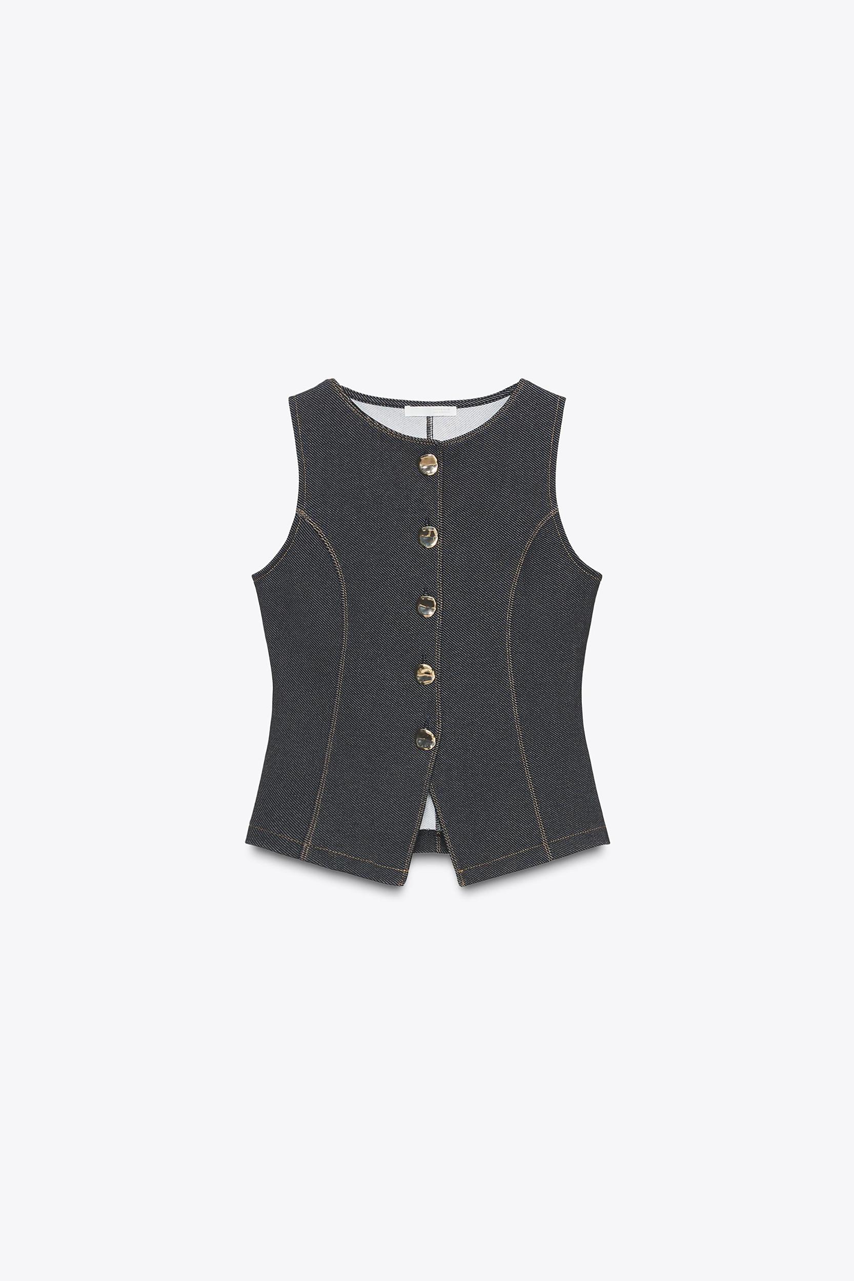 BUTTON VEST TOP Product Image
