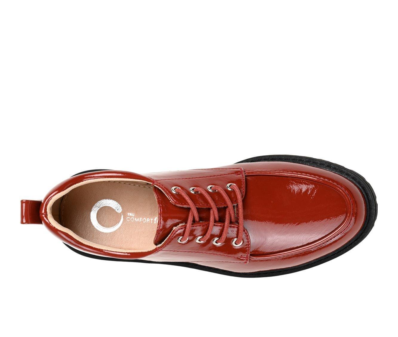 Women's Journee Collection Zina Lugged Oxfords Product Image