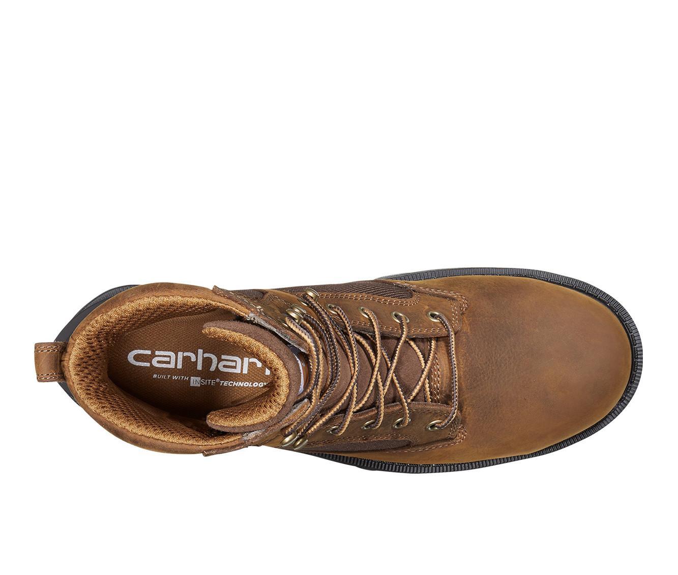 Men's Carhartt FT8000 Ironwood 8" WP Soft Toe Work Boots Product Image